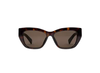 GUCCI Low Nose Bridge Fit Cat-Eye Sunglasses "Dark Brown"
