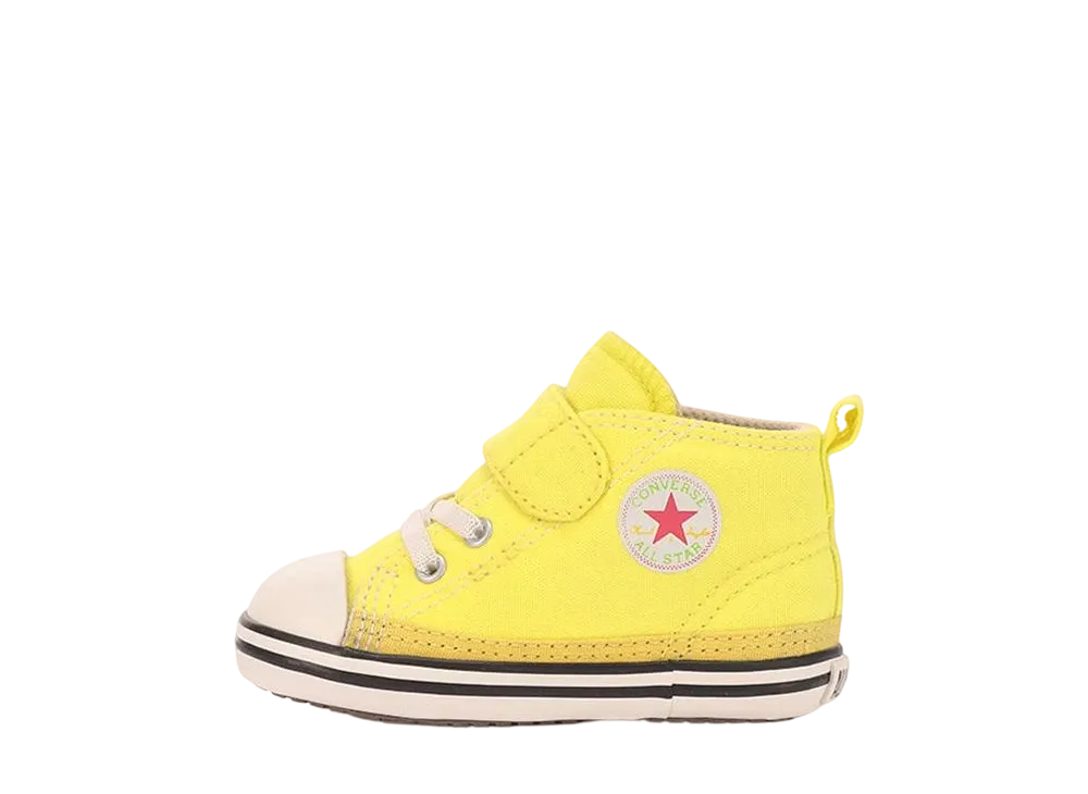 コンバース TD ベビー オールスター N ネオンカラーズ オブ V-1 "ネオンイエロー" (キッズ)