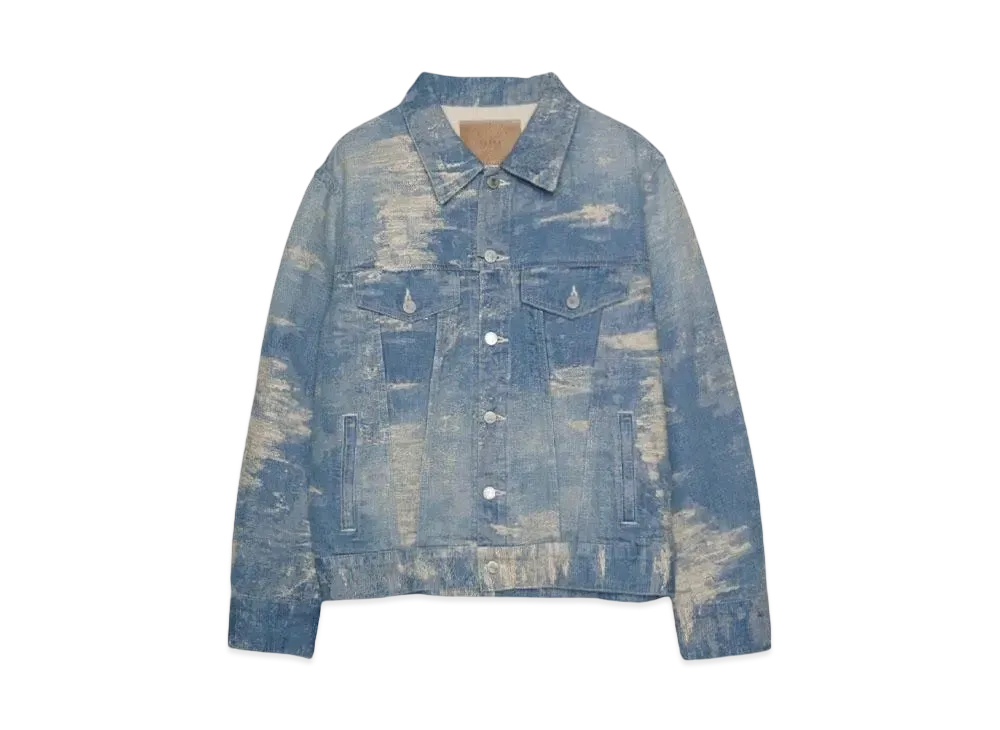 TAAKK 3rd TYPE DENIM JACKET "INDIGO BLEACH"