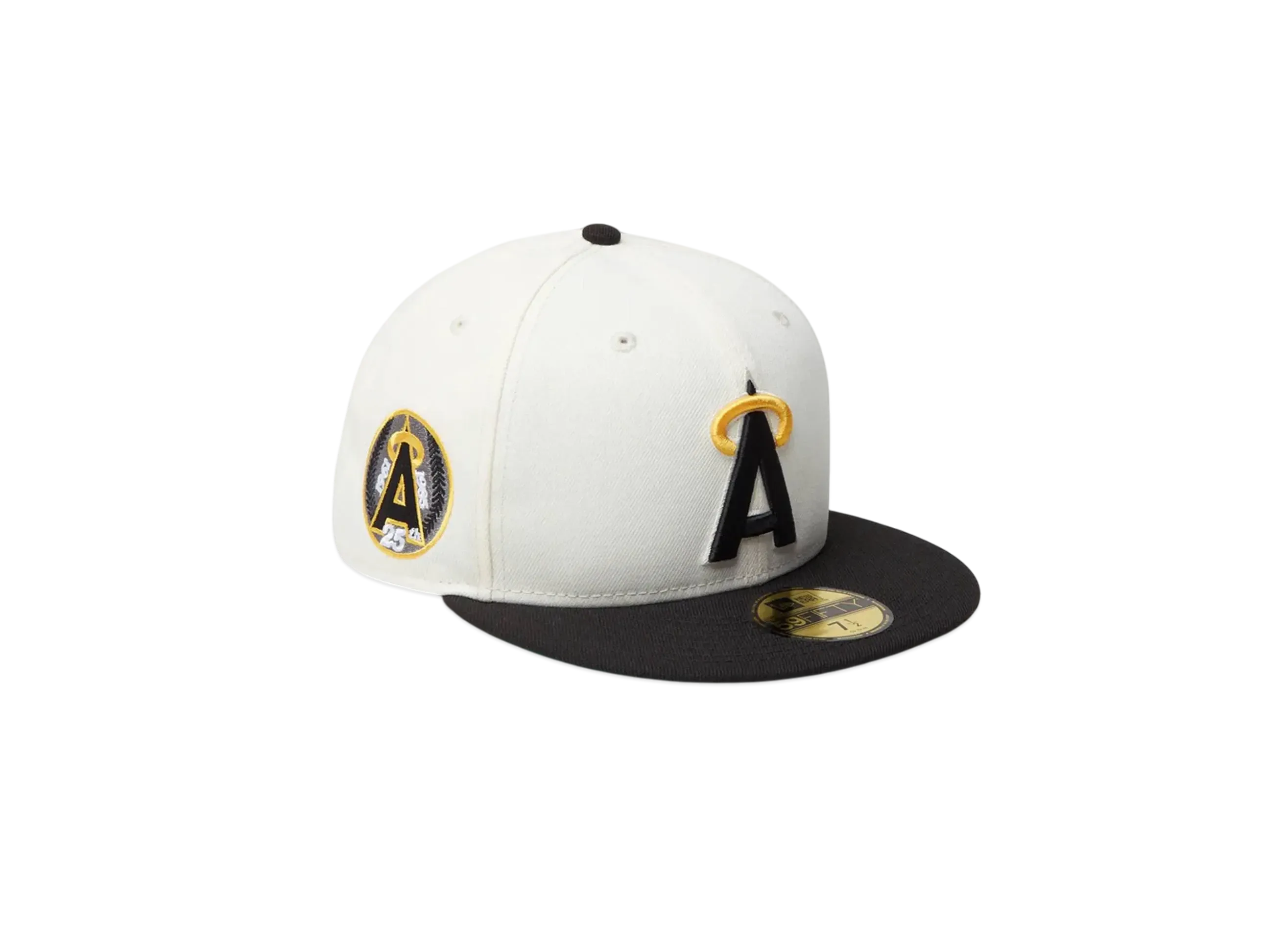NEW ERA 59Fifty MLB Cooperstown 2-Tone California Angels "Chrome/Black"