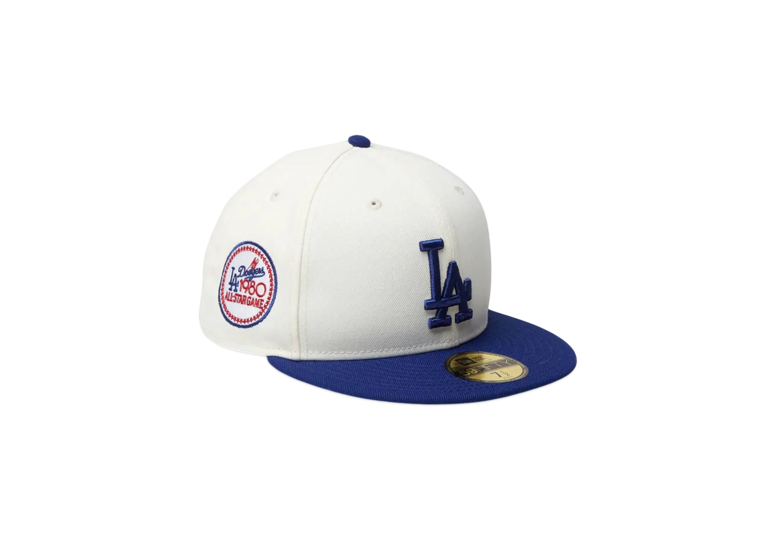 NEW ERA 59Fifty MLB Cooperstown 2-Tone Los Angeles Dodgers "Chrome/Dark Royal"