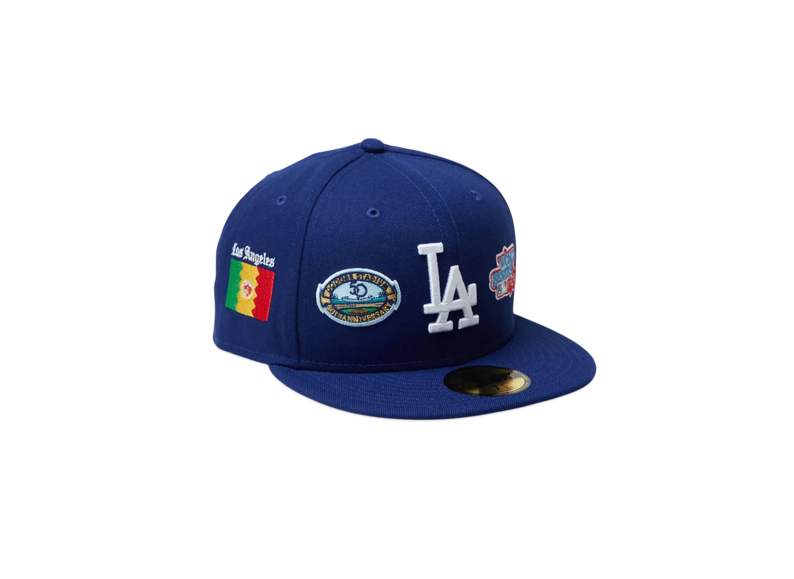 NEW ERA 59Fifty MLB Allover Los Angeles Dodgers "Dark Royal"