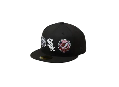 NEW ERA 59Fifty MLB Allover Chicago White Sox "Black"