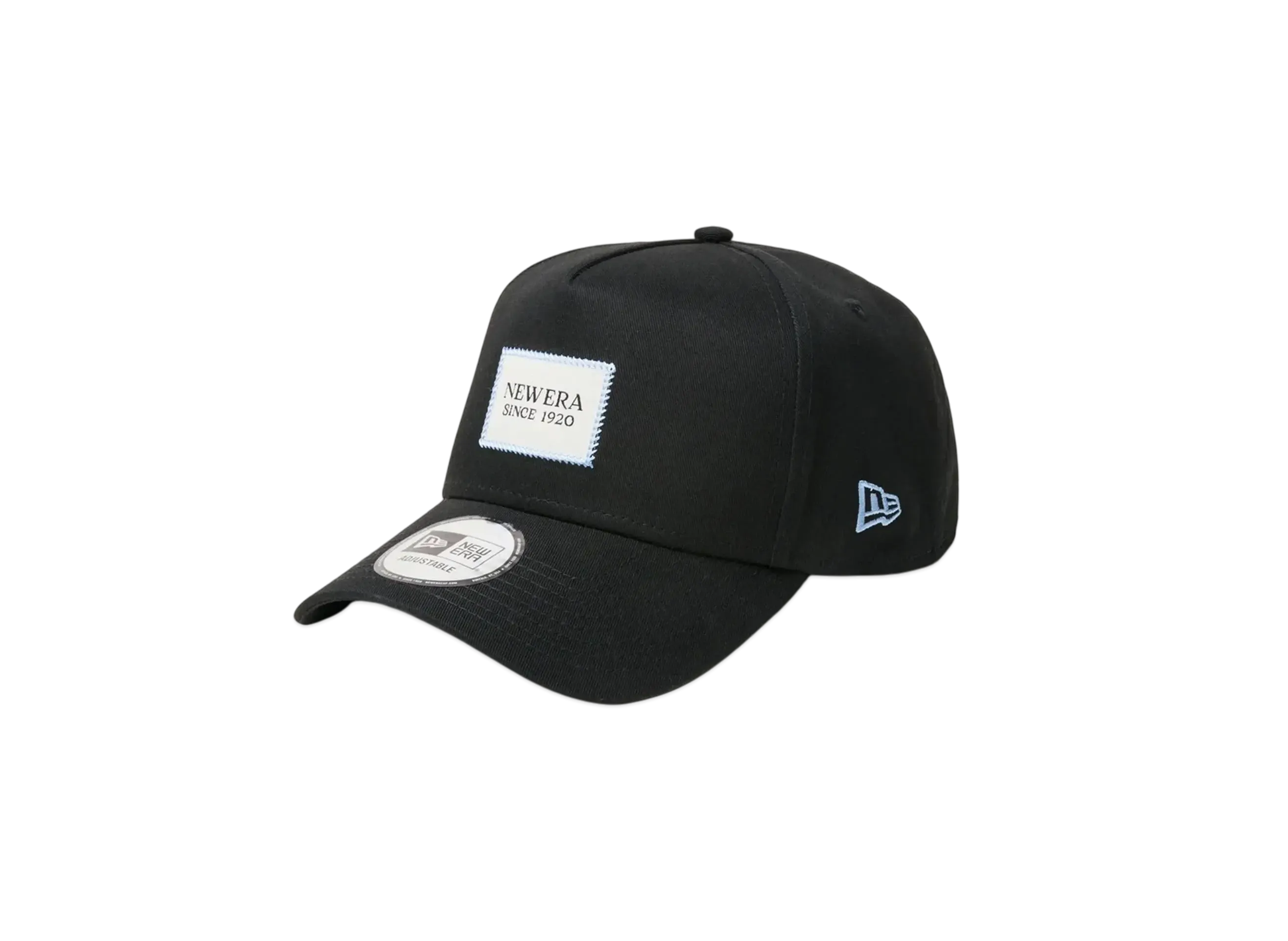 NEW ERA 9Forty A-Frame Woven Patch "Black"