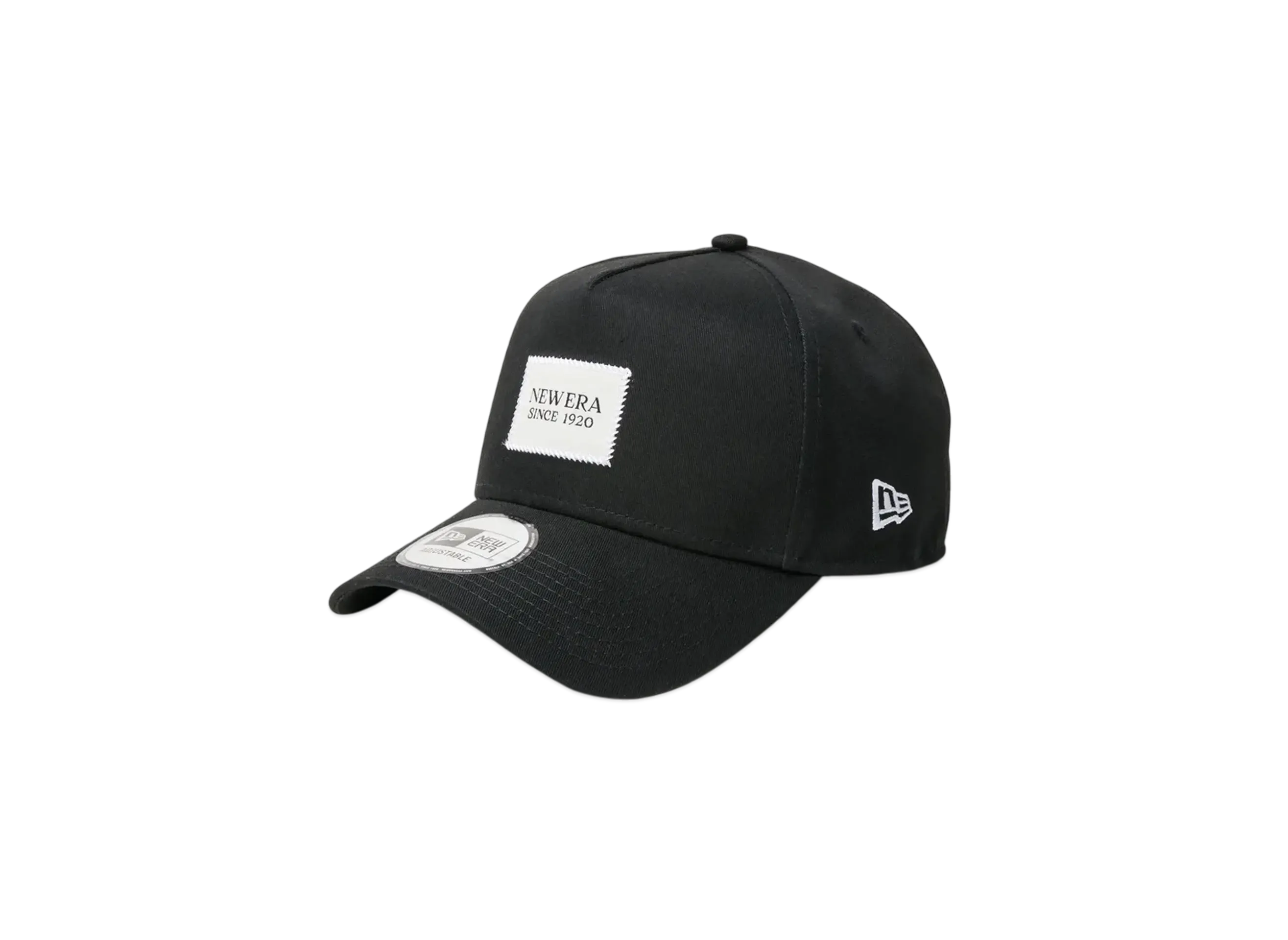 NEW ERA 9Forty A-Frame Woven Patch "Black"