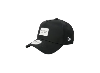 NEW ERA 9Forty A-Frame Woven Patch "Black"