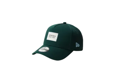 NEW ERA Youth 9Forty A-Frame Woven Patch "Dark Green"