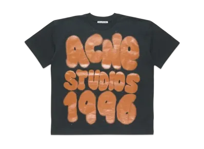 Acne Studios T-Shirt Logo Relaxed Unisex Fit "Black"