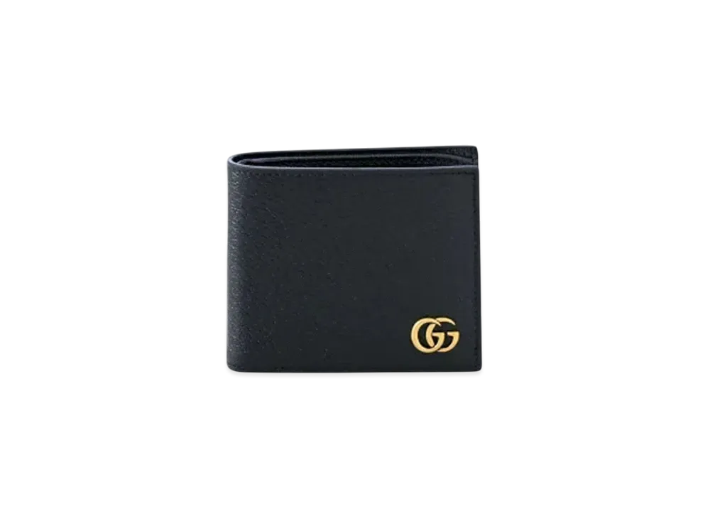 GUCCI GG Marmont Leather Bill Holder "Black"