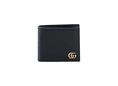 GUCCI GG Marmont Leather Bill Holder "Black"