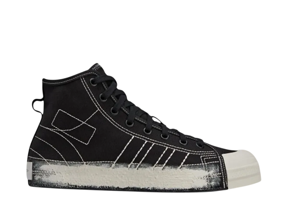 アディダス ワイスリー ニッツァ ハイ "ブラック/タルク"