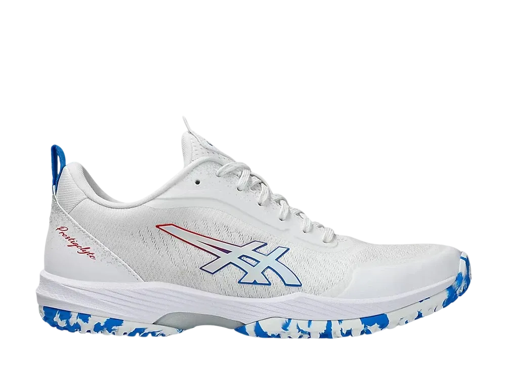 アシックス プレステージライト5 OC "ホワイト/エレクトリックブル"