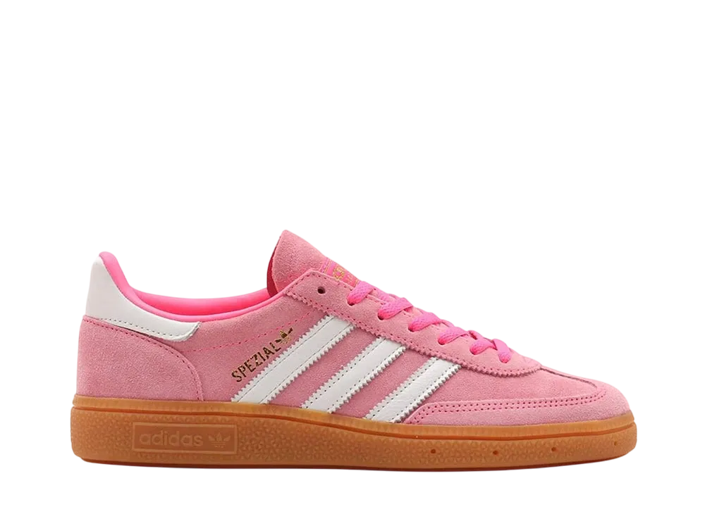 adidas Women's Handball Spezial "Lucid Pink/Foot Wear White/Gold Metallic"