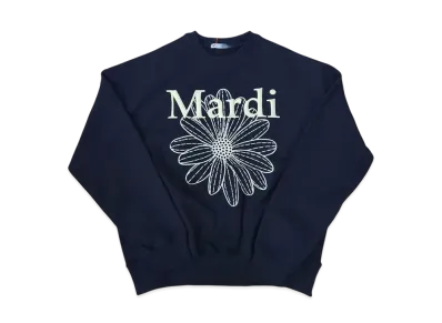 Mardi Mercredi Sweatshirt Flowermardi Needlework "Black Lemon"