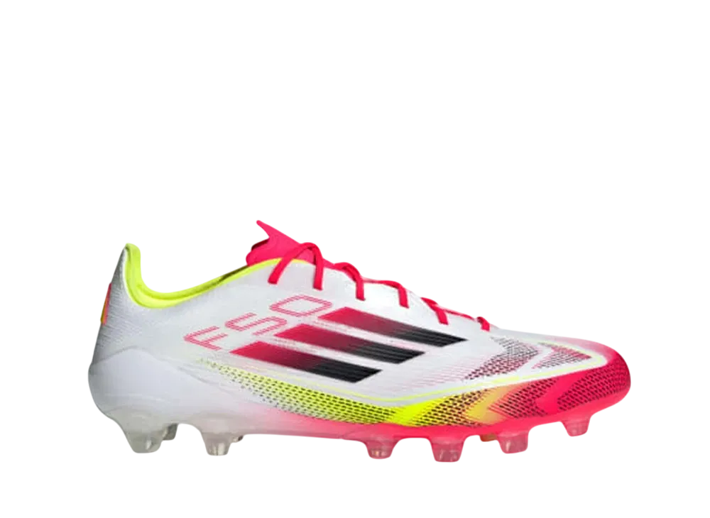 adidas F50 Elite HG "Cloud White/Core Black/Solar Yellow"