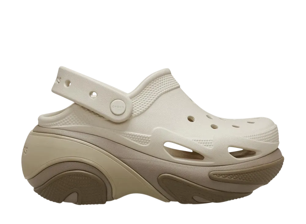 Crocs Bubble Crush Clog "Taupe"