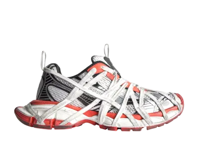 バレンシアガ 3XL エクストリーム レース スニーカー "グレー/レッド/ブラック/ホワイト"