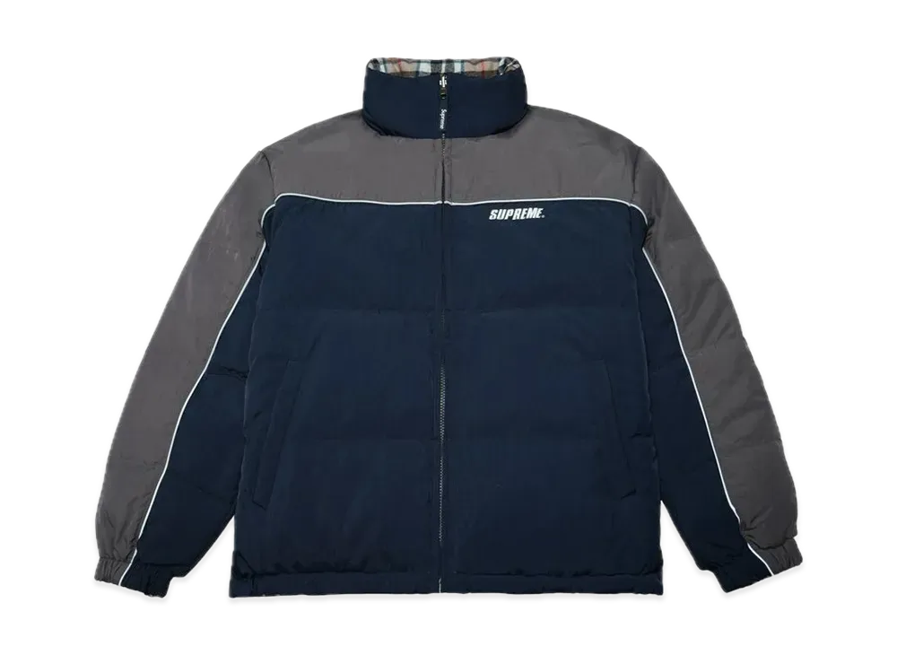 Supreme Reversible Puffer Jacket "Navy"