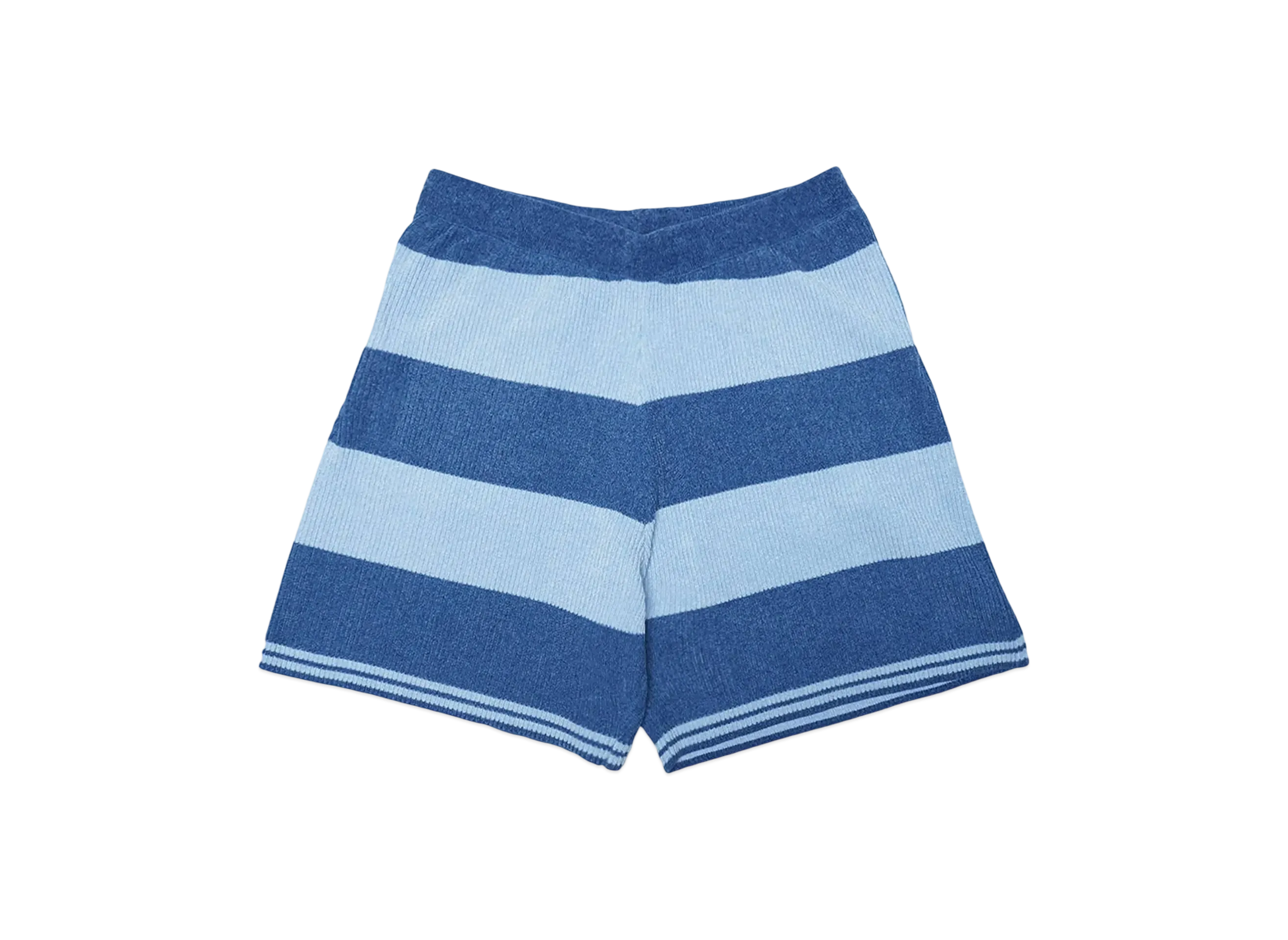 PHINGERIN CORDY KNIT SHORTS STRIPE "BLUE"