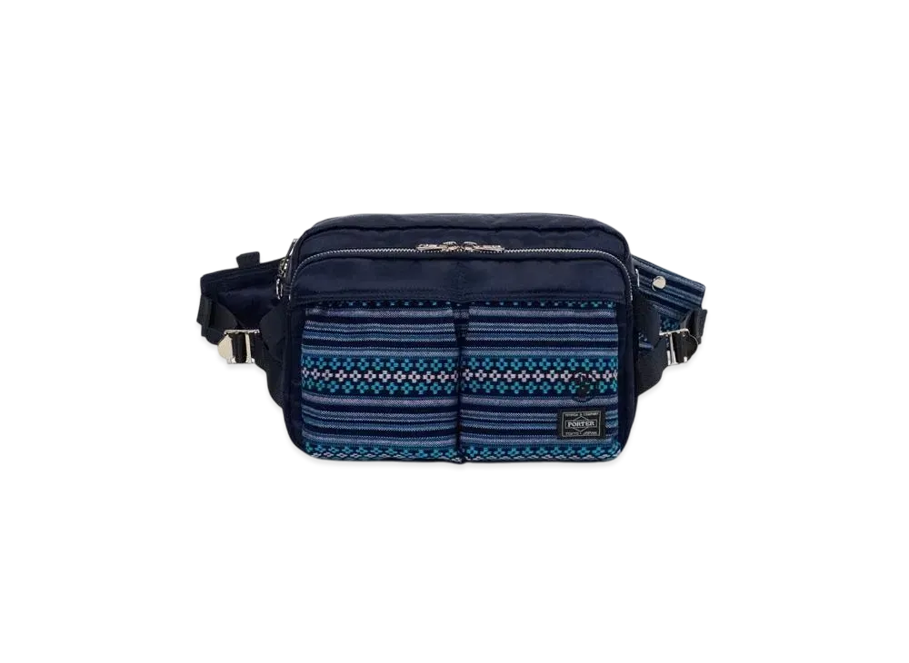 PORTER x THE INOUE BROTHERS Waist Bag "Navy"