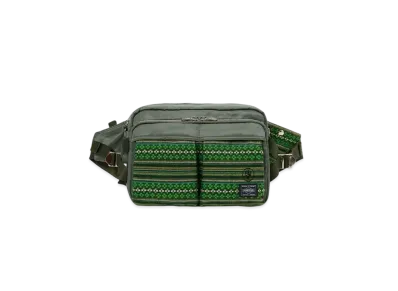 PORTER x THE INOUE BROTHERS Waist Bag "Olive"