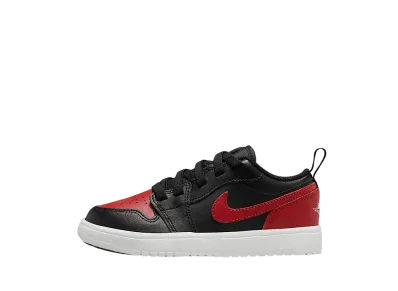 ナイキ PS エアジョーダン1 ロー ALT "ブラック/サミットホワイト/バーシティレッド" (キッズ)