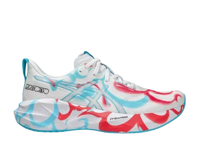 Asics Novablast 5 Tokyo "White/Aquarium"