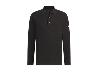 adidas Argyle Sweater Polo "Black"