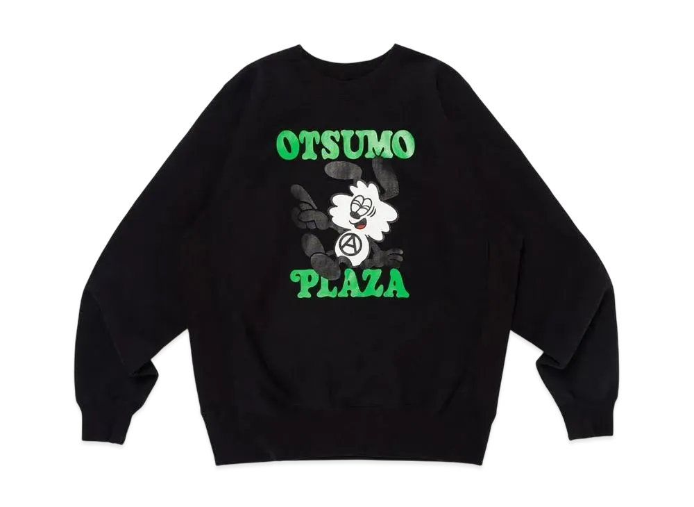 VERDY Otsumo Plaza Crew Neck Sweat Shirt "Black"