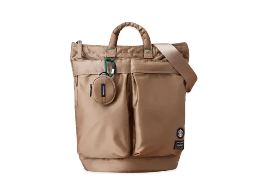 PORTER x STARBUCKS Coffee Bean Shape Helmet Bag PORTER x STARBUCKS Coffee Bean Shape Helmet Bag