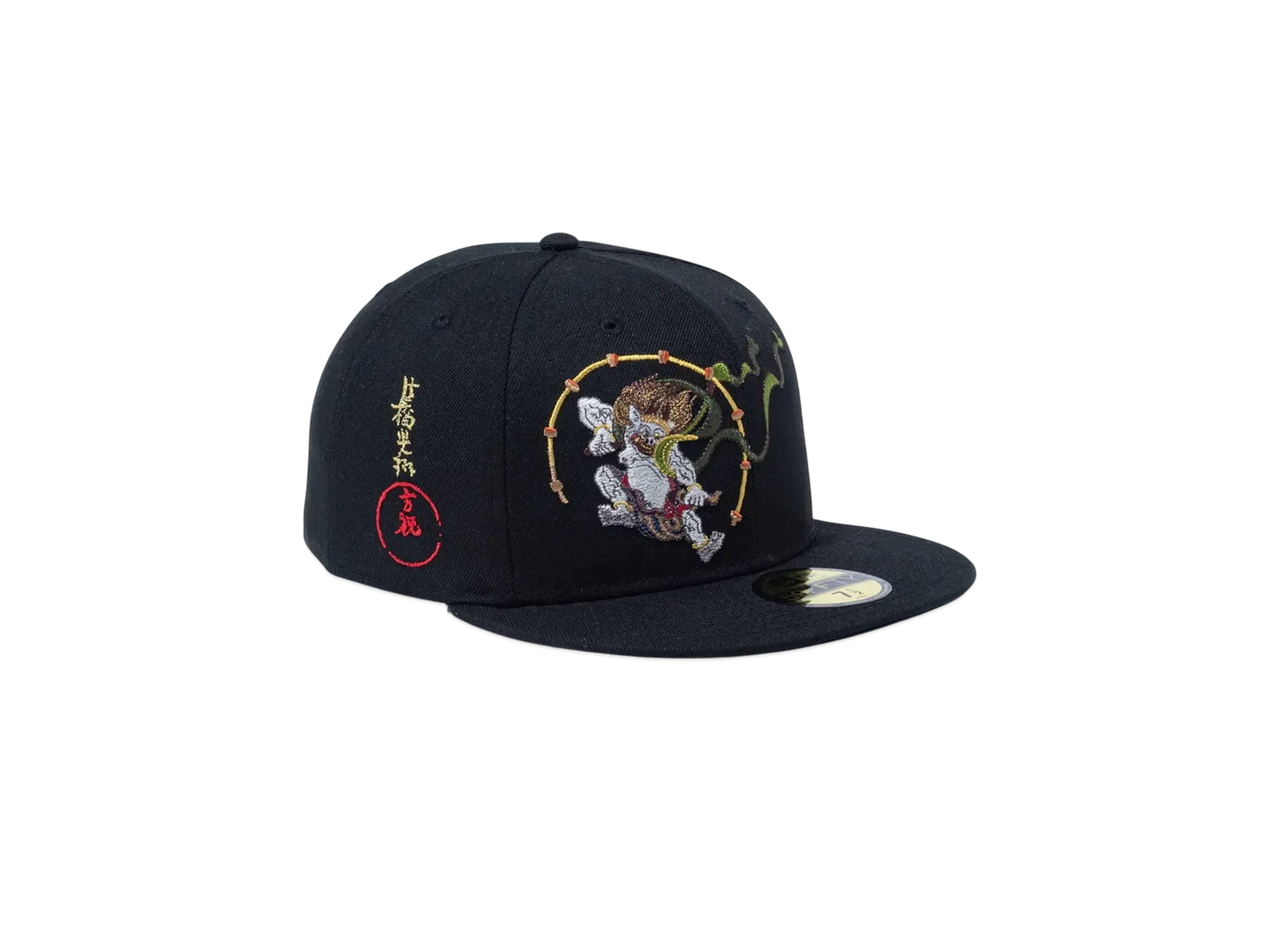 NEW ERA 59Fifty Tokyo National Museum Korin Ogata: Wind God and Thunder God Folding Screen Thunder God "Black"
