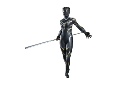 Hot Toys "Movie Masterpiece" -Black Panther: Wakanda Forever- 1/6 Scale Fully Poseable Figure: Black Panther