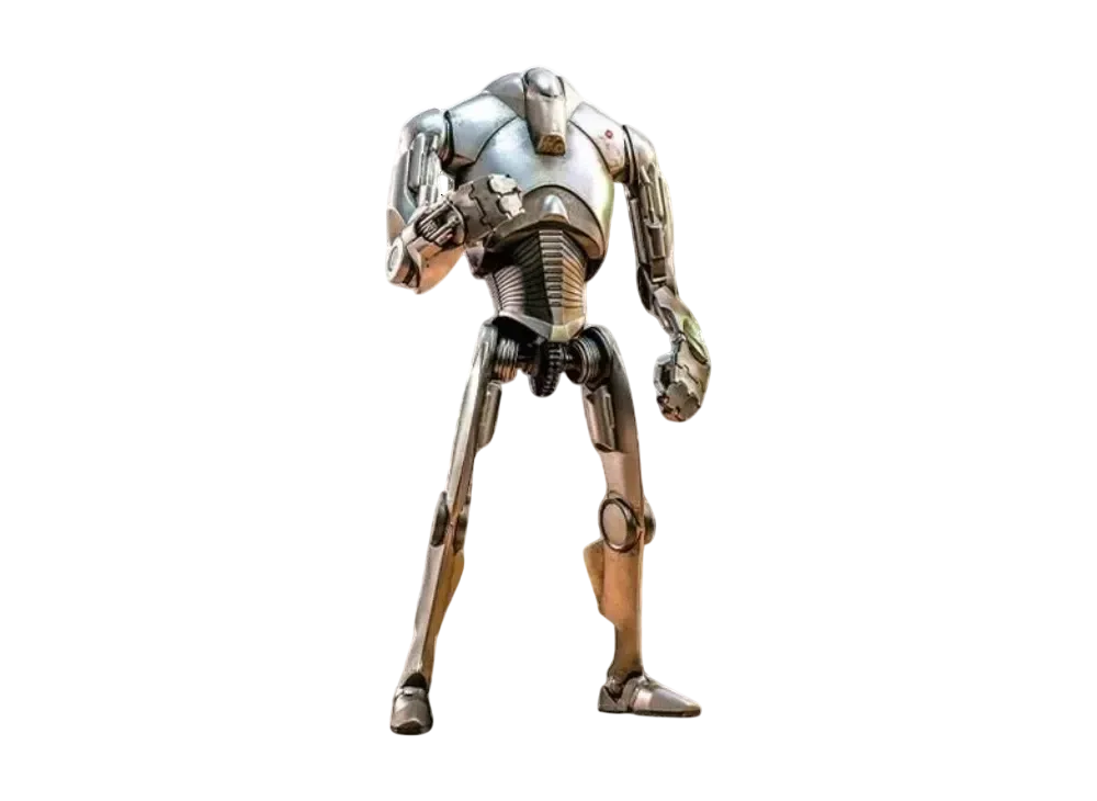 Hot Toys "Movie Masterpiece" -Star Wars / Episode II Attack of the Clones- 1/6 Scale Fully Poseable Figure: Super Battle Droid