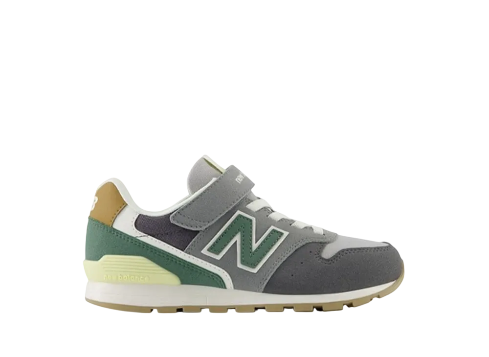 ニューバランス GS 996 "グレー/グリーン" (キッズ)