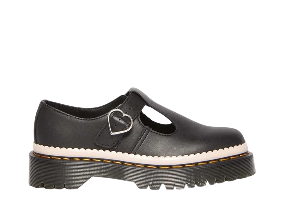 Dr.Martens Women's Polley Bex T-Bar Shoes "Black"
