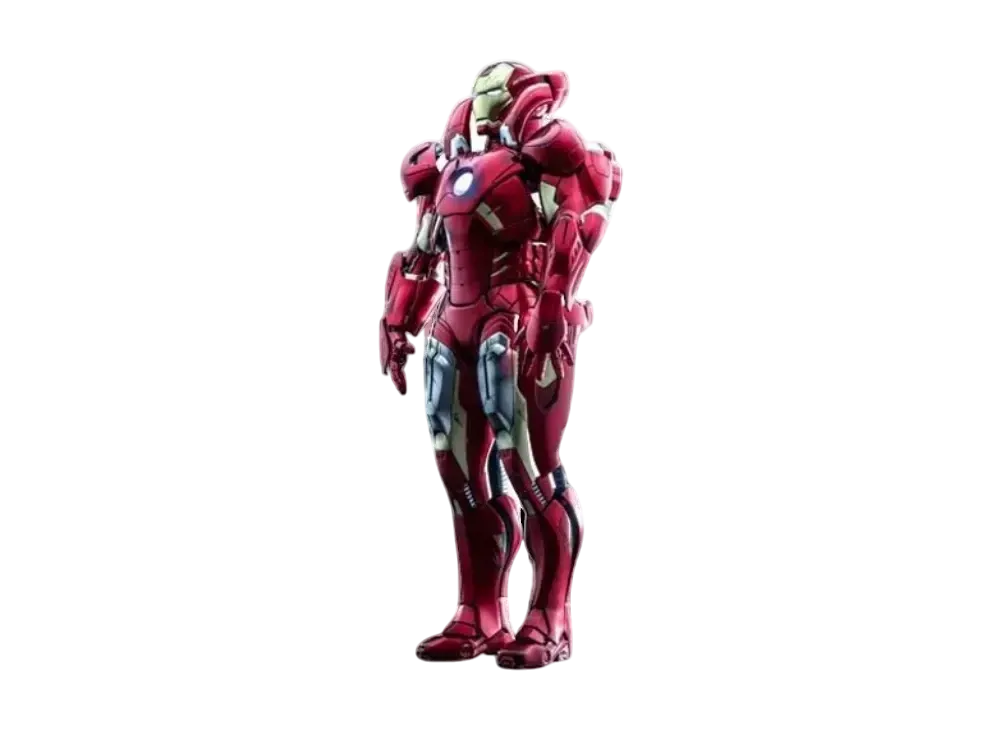 Hot Toys "Movie Masterpiece Diecast" -Iron Man 3- 1/6 Scale Diorama: Mark 7 (Open Armor Version)