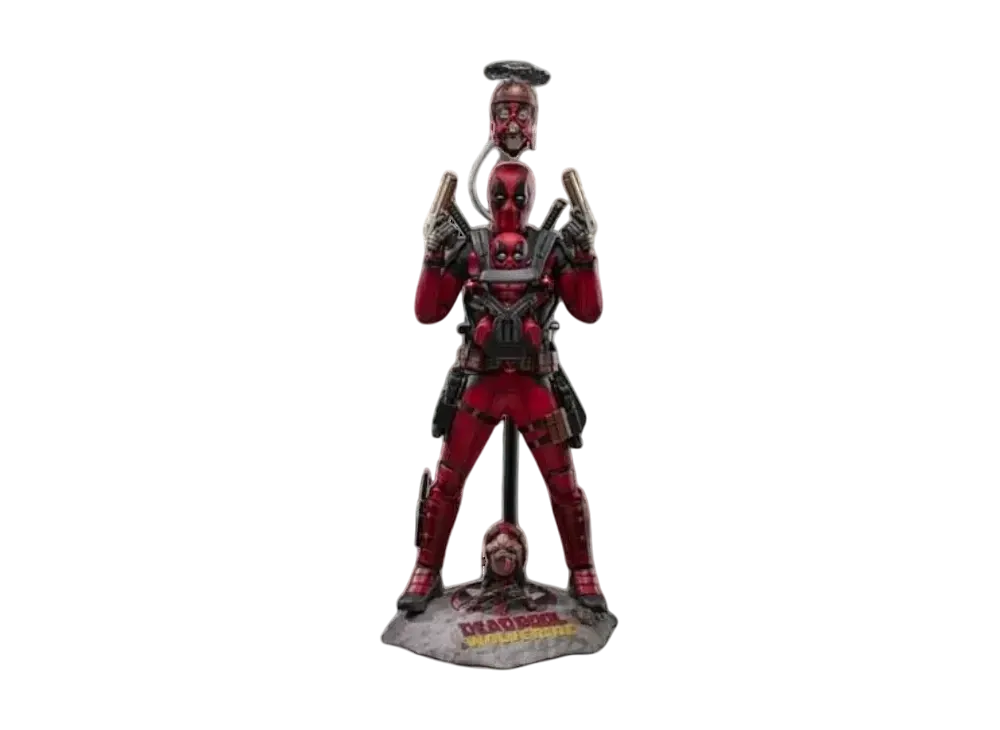 Hot Toys "Movie Masterpiece" -Deadpool & Wolverine- 1/6 Scale Fully Poseable Figure: Deadpool [With Bonus Accessories]