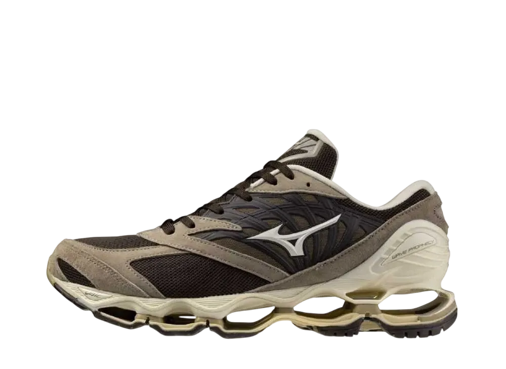 ミズノ ウェーブプロフェシー LS "ダークブラウン/オフホワイト/ブラウン"