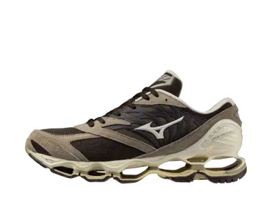 ミズノ ウェーブプロフェシー LS "ダークブラウン/オフホワイト/ブラウン"