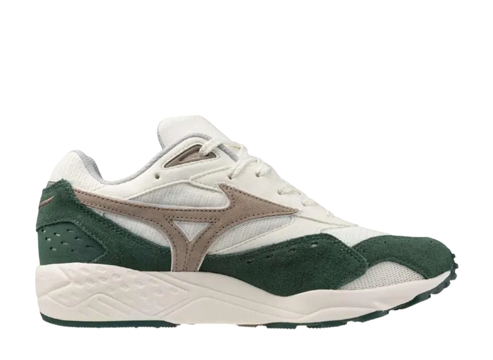 ミズノ コンテンダー "オフホワイト/グレー/グリーン"
