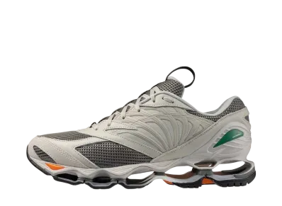 グラフペーパー × ミズノ ウェーブプロフェシー LS "グレー/ライトグレー/オレンジ"