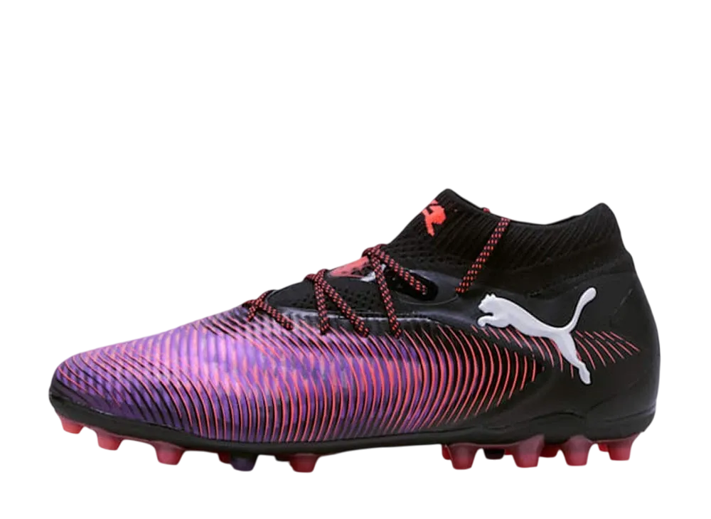 プーマ フューチャー8 アルティメット MG "プーマブラック/プーマホワイト/グローイングレッド"