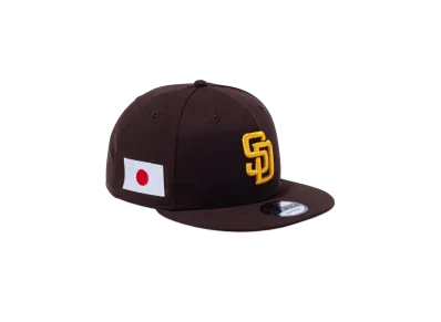 NEW ERA 9Fifty MLB Japan Flag San Diego Padres "Burntwood"