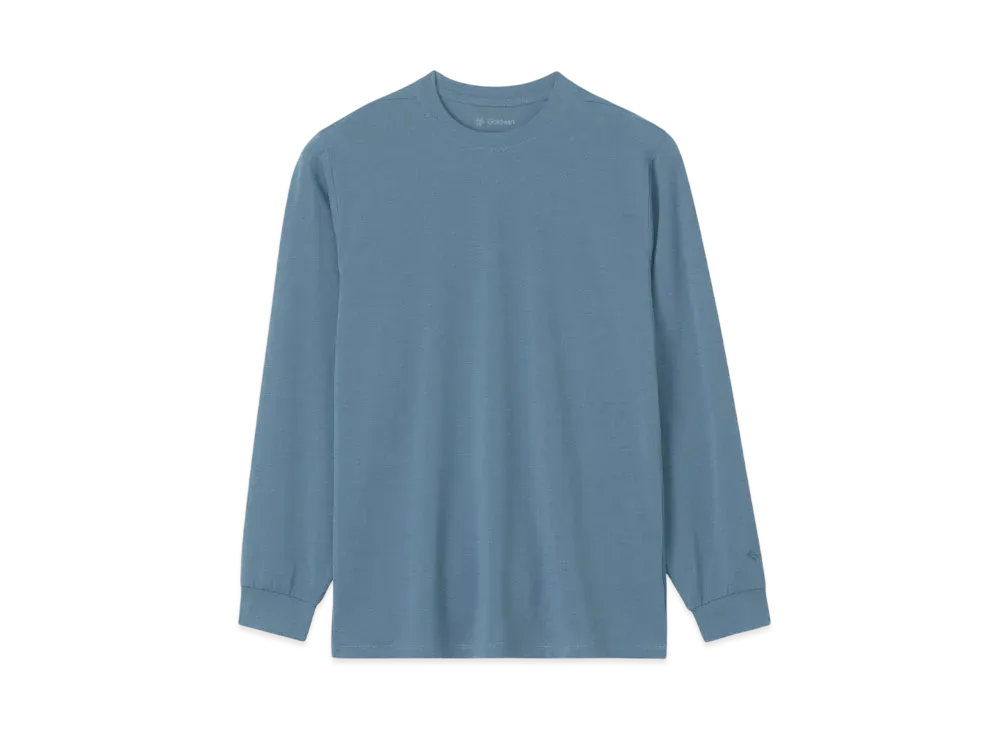 Goldwin Polartec Delta Long Sleeve T-Shirt (Unisex) "Ash Blue"