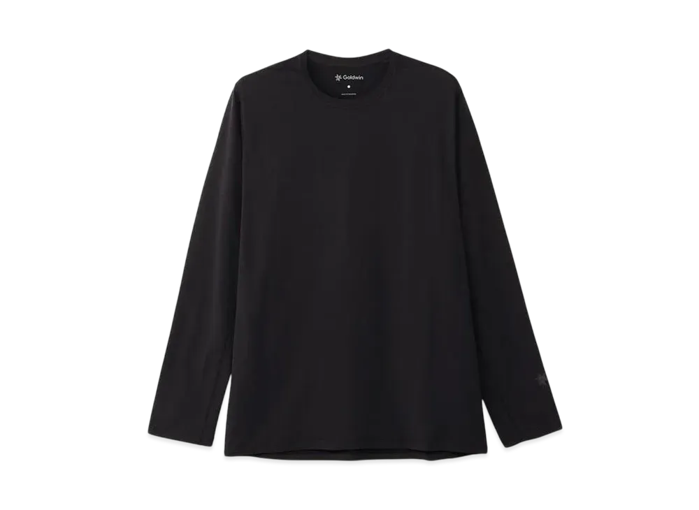 Goldwin Waffle Dry Long Sleeve T-Shirt (Unisex) "Black"
