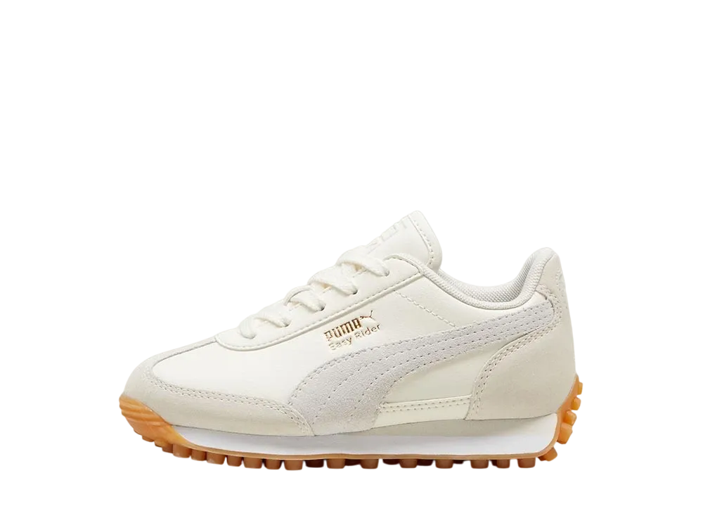 プーマ PS イージー ライダー ミックス "フロステッドアイボリー/プーマホワイト" (キッズ)