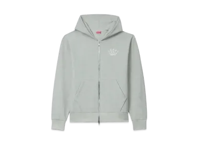 KENZO 'Dragonfly' Zip Hoodie "Pale Gray"