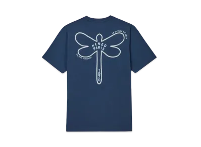 KENZO 'Dragonfly' Embroidery T-shirt "Midnight Blue"