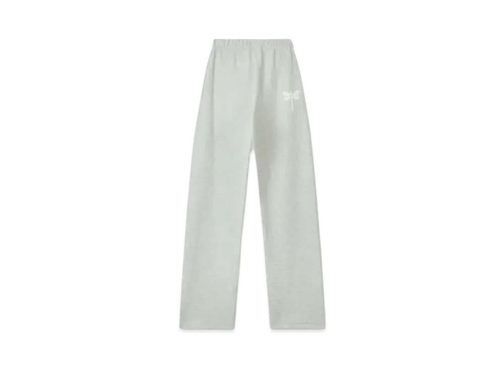 KENZO 'Dragonfly' Cotton Straight Jog Pants "Pale Gray"