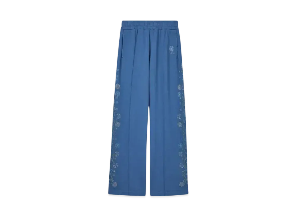 KENZO 'Jungle Flower' Wide Leg Pants "Blue"